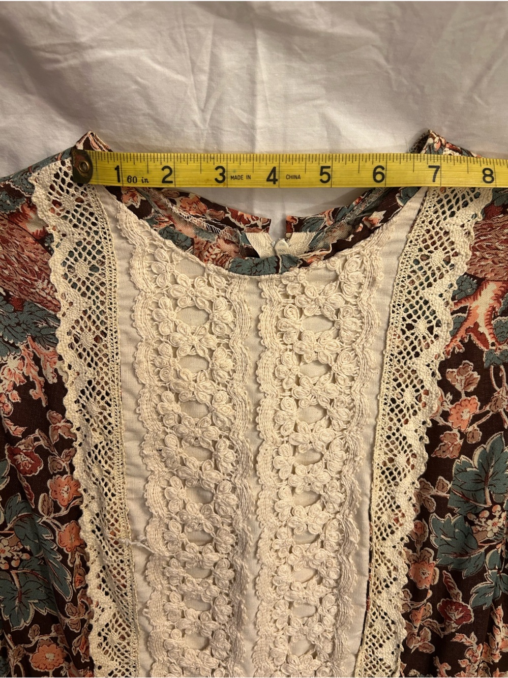 Gunne Sax by Jessica Black Label San Francisco Dress c. 1969-71 - Picture 15 of 16